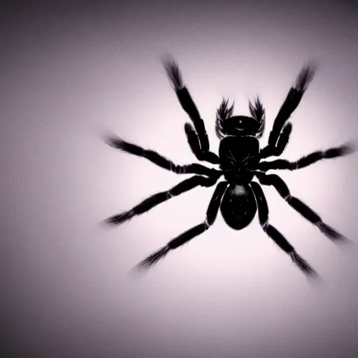 Image similar to cinematic headshot portrait of a spider flies in the space, movie still, more details, dramatic lighting