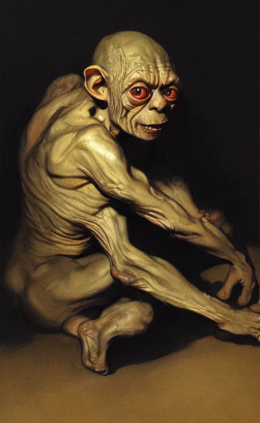 ArtStation - Study of Gollum from The Hobbit: An Unexpected Journey