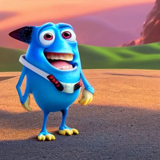 Image similar to Still of the main character from an unreleased Pixar movie