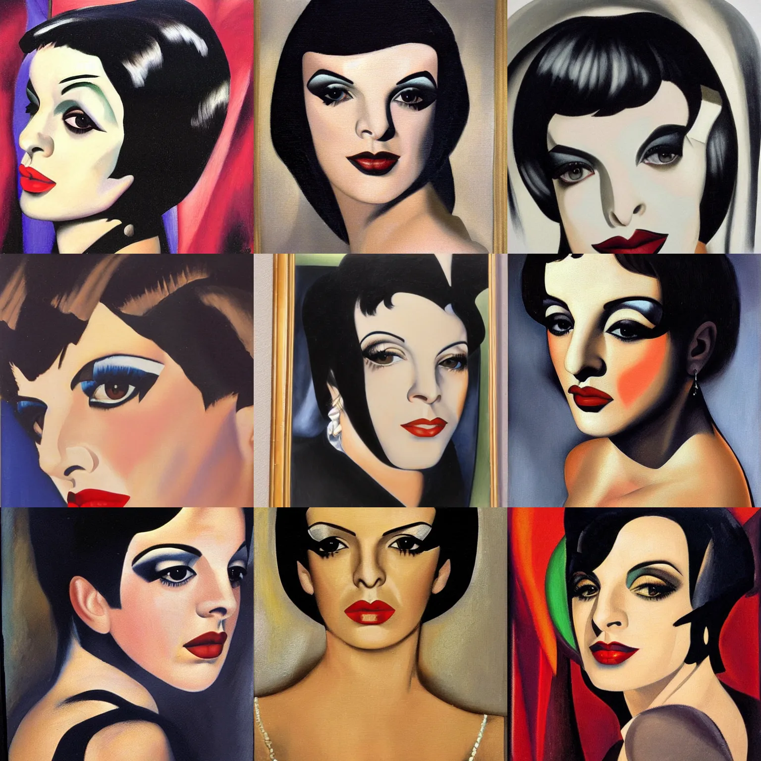 detailed portrait of liza minnelli's face. painted by | Stable ...