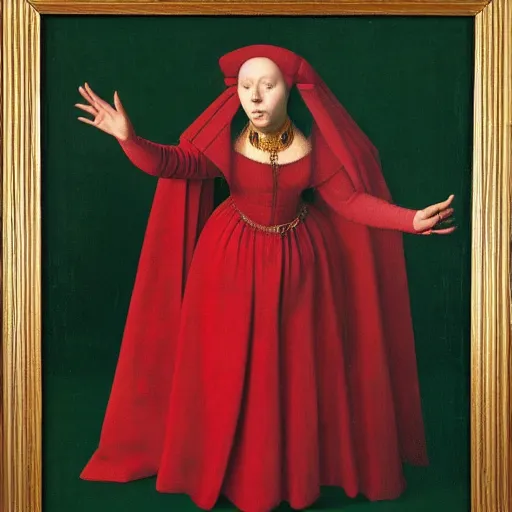 Image similar to salome dancing jean van eyck