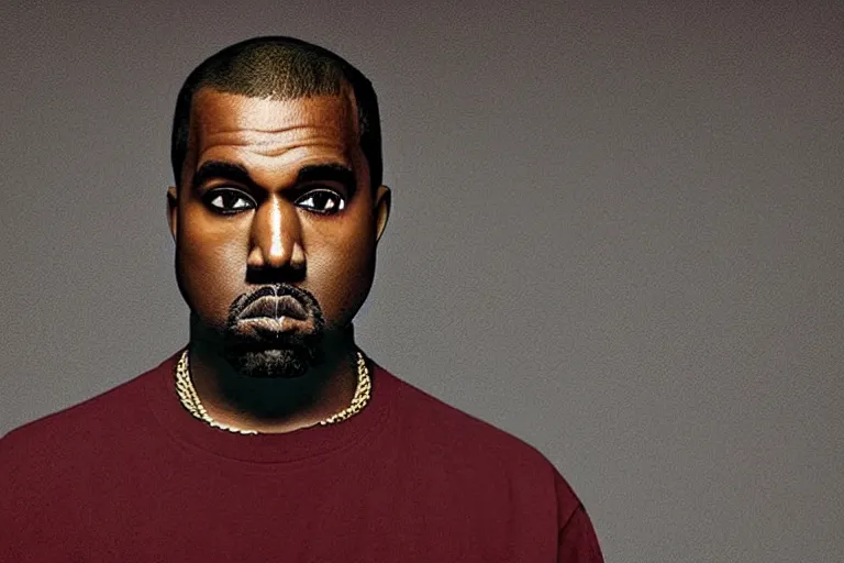 Prompt: kanye west my beautiful dark twisted fantasy,