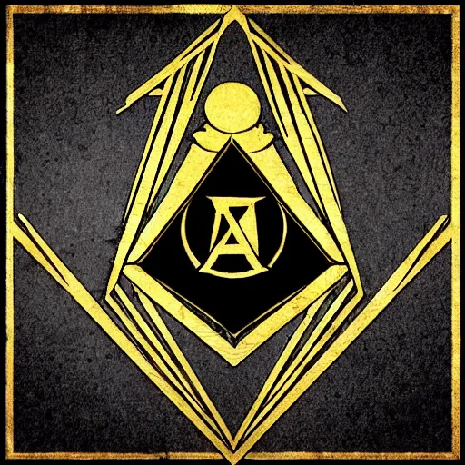 Image similar to masonic, occult lord of the rings