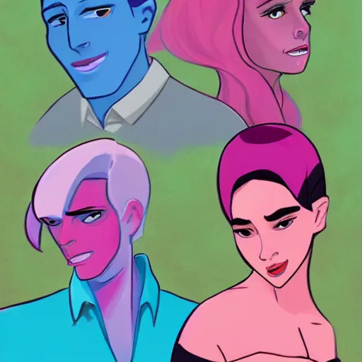 Image similar to real life persophone from lore olympus, digiral art