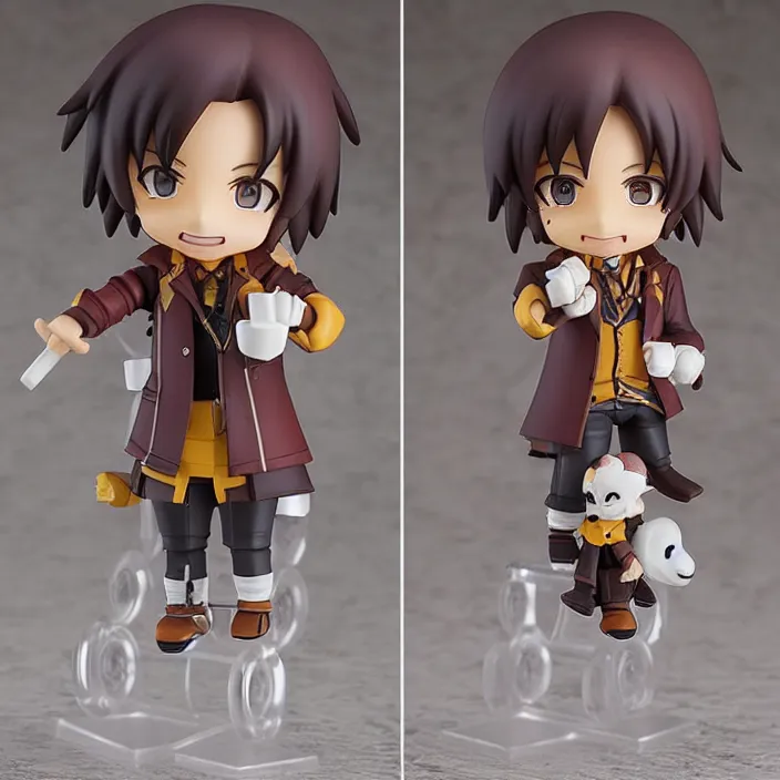 Image similar to Lazlo Cravensworth, An anime Nendoroid of Lazlo Cravensworth, figurine, detailed product photo