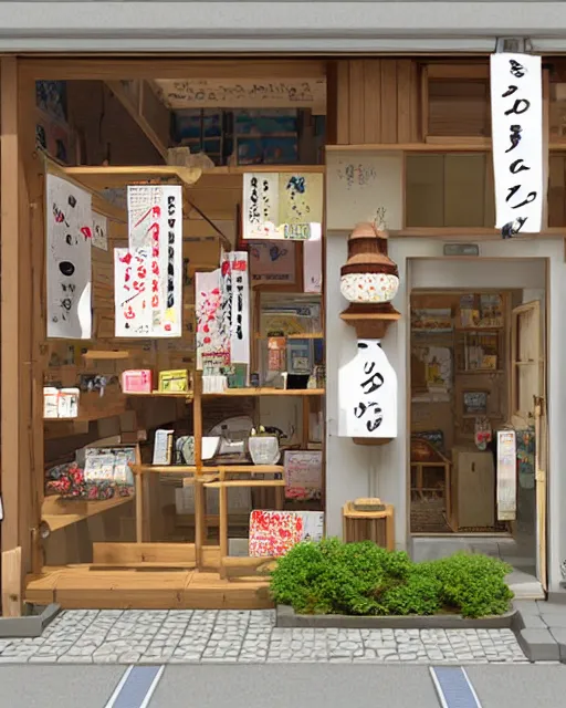 Image similar to quaint japanese storefront by angela hao