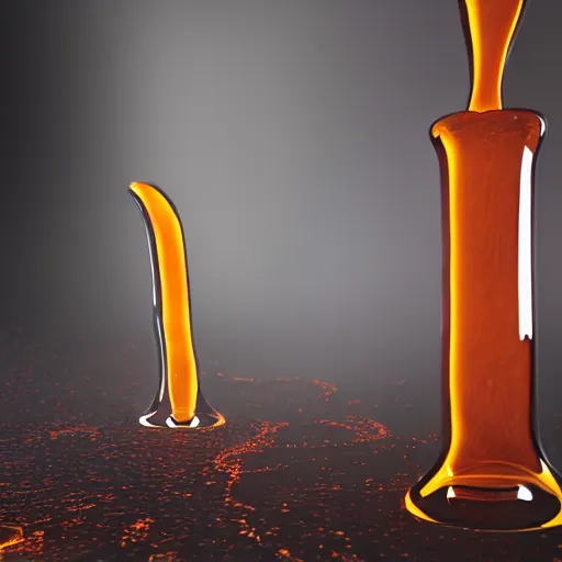 Image similar to transparent long continuous lava lamp shaped like plumbing pipes with gelatinous liquids flowing inside, playful, happy hardcore, 8 k, render by pixar