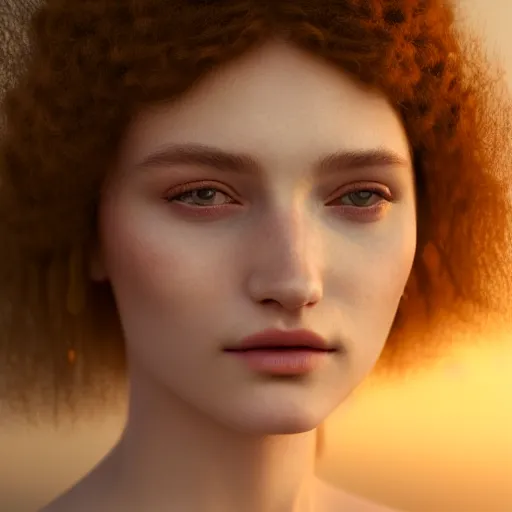 Prompt: photographic portrait of a stunningly beautiful renaissance female in soft dreamy light at sunset, contemporary fashion shoot, by edward robert hughes, breathtaking, 8 k resolution, extremely detailed, beautiful, establishing shot, artistic, hyperrealistic, beautiful face, octane render