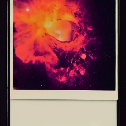 Image similar to ømolten venom nebula polaroid nebula polaroid ømolten venom