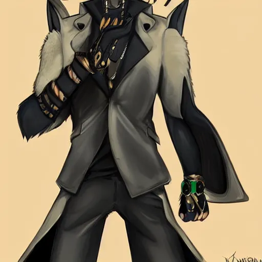 Prompt: an anthropomorphic jackal anubis wearing sunglasses and a leather jacket, by kawacy, trending on pixiv, anime, furry art, trending on furaffinity