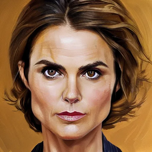 Image similar to of keri russell painted in the style of lucien freud