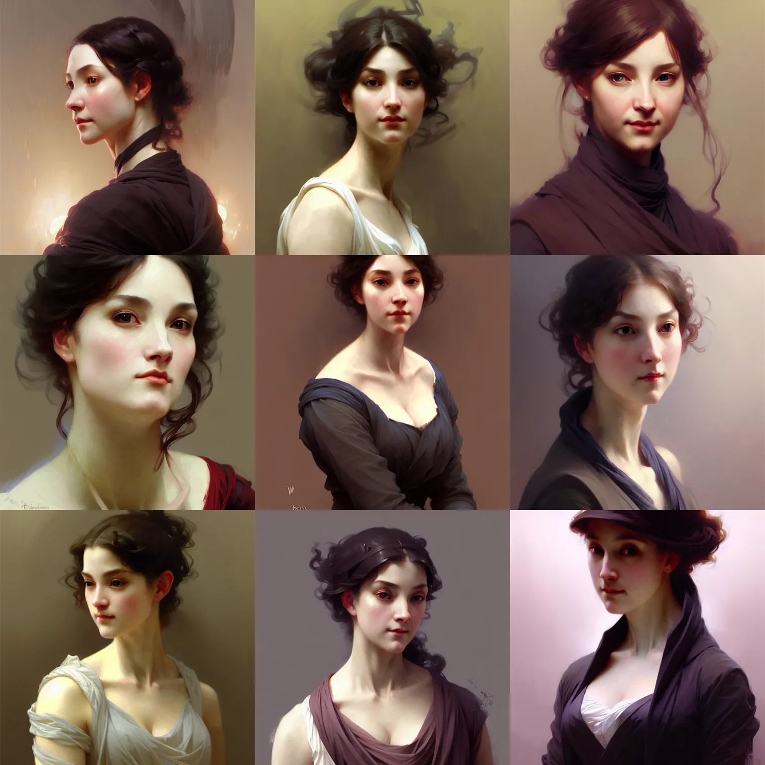 Prompt: character concept portrait of a young female professor, intricate, elegant, digital painting, concept art, smooth, sharp focus, illustration, by ruan jia and mandy jurgens and william - adolphe bouguereau, artgerm