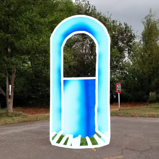 Image similar to real life portal