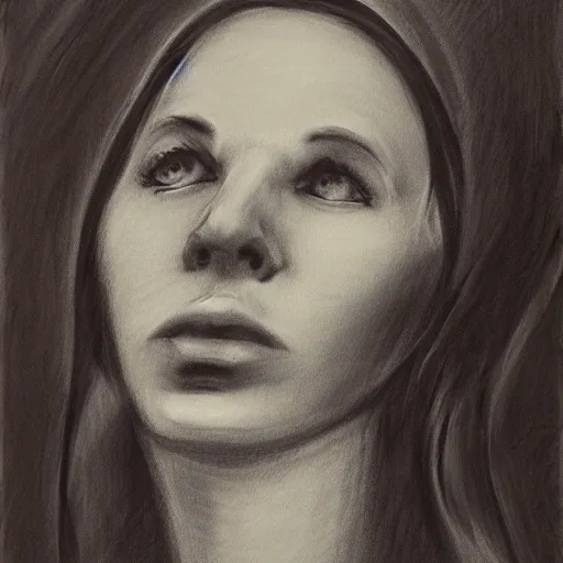 Image similar to a faceless!!!!! woman posing for the camera, charcoal painting!!!!! illustrated by kathe kollwitz, trending on artstation, 4 k, 8 k, artstation hd, artstation hq, artistic interpretation, 1 9 5 0 s style