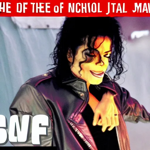 Image similar to the end of the world caused by Michael Jackson