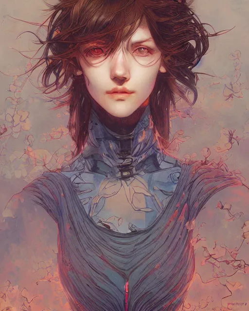 Image similar to a girl, full shot, visible face, ambient lighting, detailed, art by ayami kojima, makoto shinkai, kilian eng