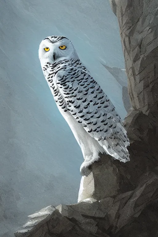 Prompt: snowy owl, water color, D&D, fantasy, highly detailed, digital painting, artstation, concept art, matte, sharp focus, illustration, art by Ivan Gantschev and Greg Rutkowski