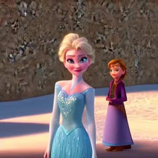 Walter white playing as Elsa in Disney's frozen. | Stable Diffusion ...