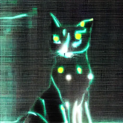 Image similar to cybercat