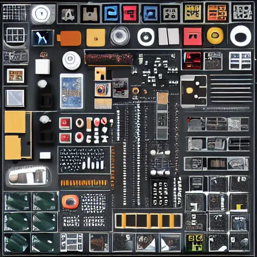 Image similar to Knolling of a program written in C++