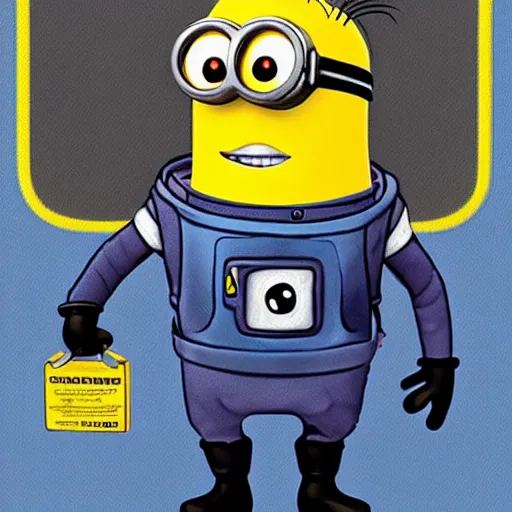 Image similar to Minion Astronaut