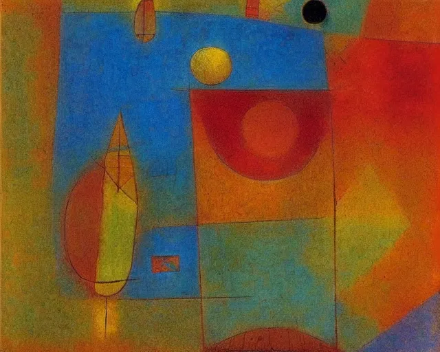 Image similar to Void of the soul. Odilon Redon. Paul Klee. Roberto Matta.