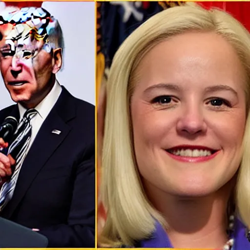 Image similar to Joe biden is Sabrina the teenage witch