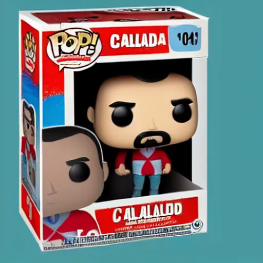 Prompt: A funko pop of Chiquito de la Calzada