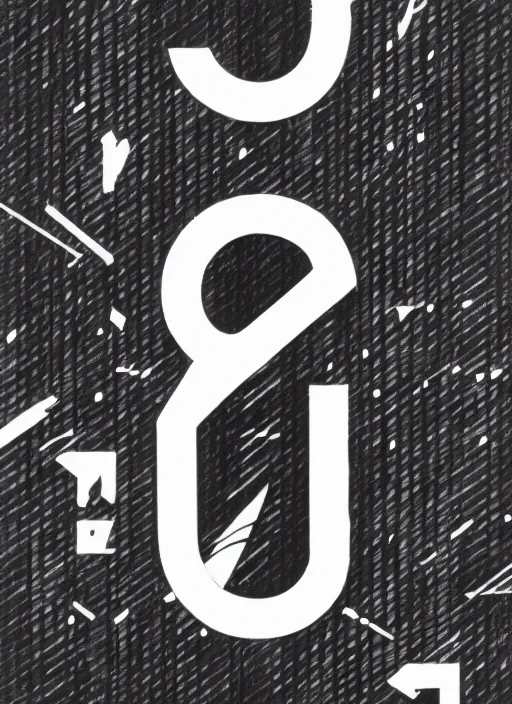 Image similar to black on white letter a designed by david rudnick, eric hu