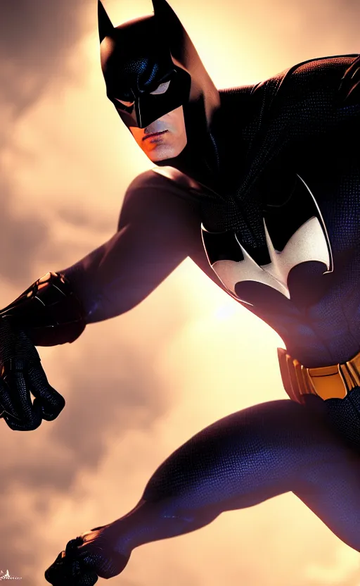 Image similar to batman as spider man dreamlike with jewelry, character art, hyperdetailed, 8 k realistic, frostbite 3 engine, cryengine, dof, trending on artstation, digital art