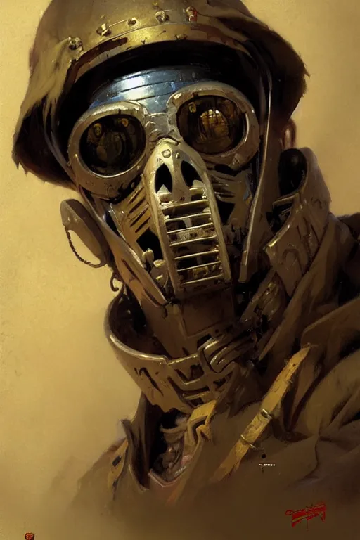 Image similar to sid wilson portrait dnd, painting by gaston bussiere, craig mullins, greg rutkowski, yoji shinkawa