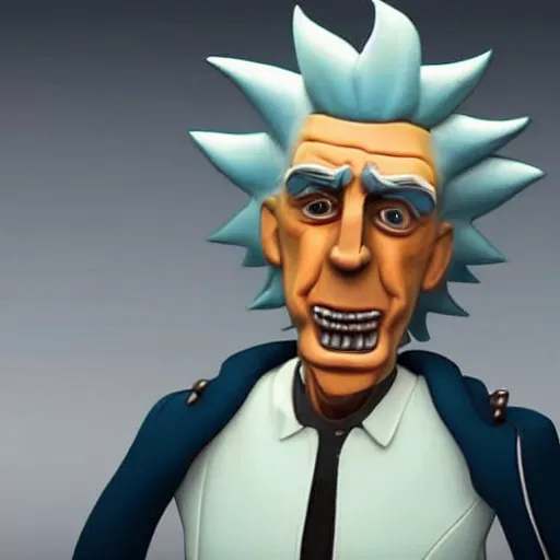 Image similar to Rick Sanchez as a real person 4k detailed super realistic