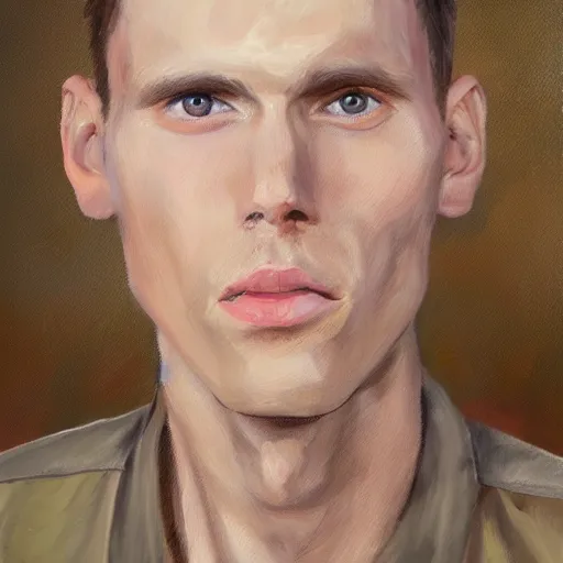 Prompt: Jerma985, highly detailed oil-painting