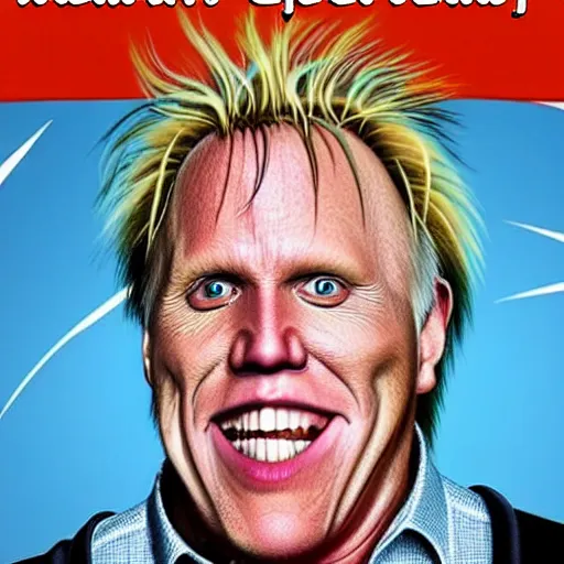 Prompt: gary busey as bigfoot