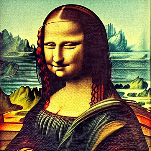 Prompt: detailed portrait of Harold Pain in style of Mona Lisa