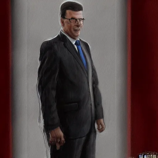 Image similar to aleksandar vucic!!, dark lord, realistic, photo