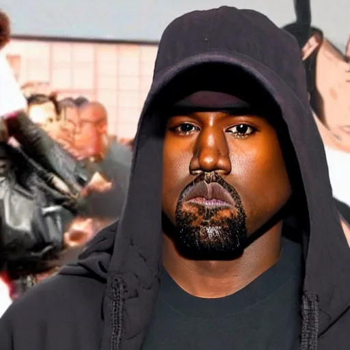 Image similar to Kanye west in Naruto