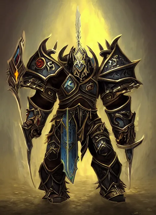 Image similar to world of warcraft knight