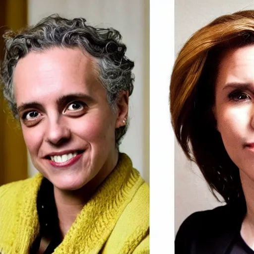 Image similar to Jordan Peterson as a woman