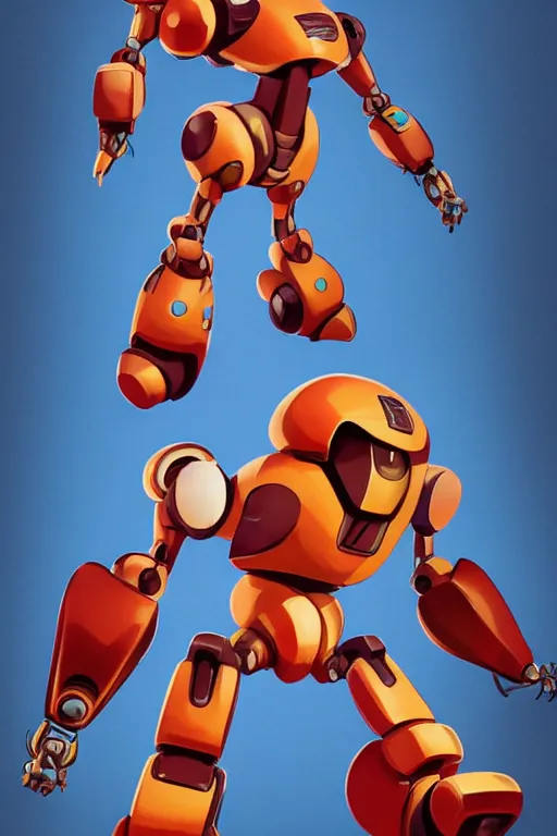 Image similar to metabots medabots medarotto medarot robot minimalist, behance hd by jesper ejsing, by rhads, makoto shinkai and lois van baarle, ilya kuvshinov, rossdraws global illumination