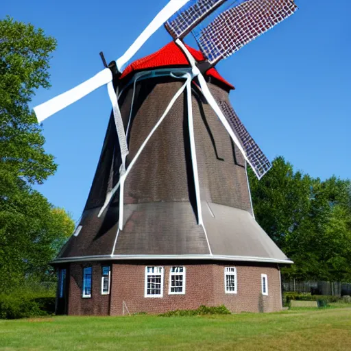 Image similar to dutch windmill gundam