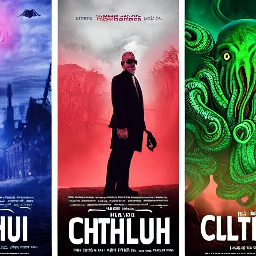 Image similar to Cthulhu netflix series poster