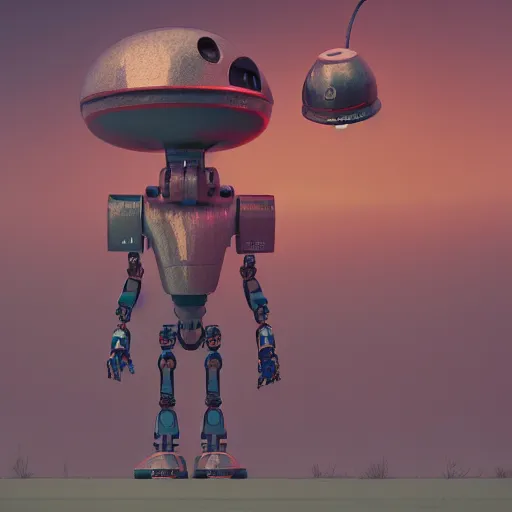 Image similar to robot wearing traditional nigerian yoruba cap, sharp focus, sci - fi, octane render, blender, unreal engine, trending on artstation, simon stalenhag, post processing