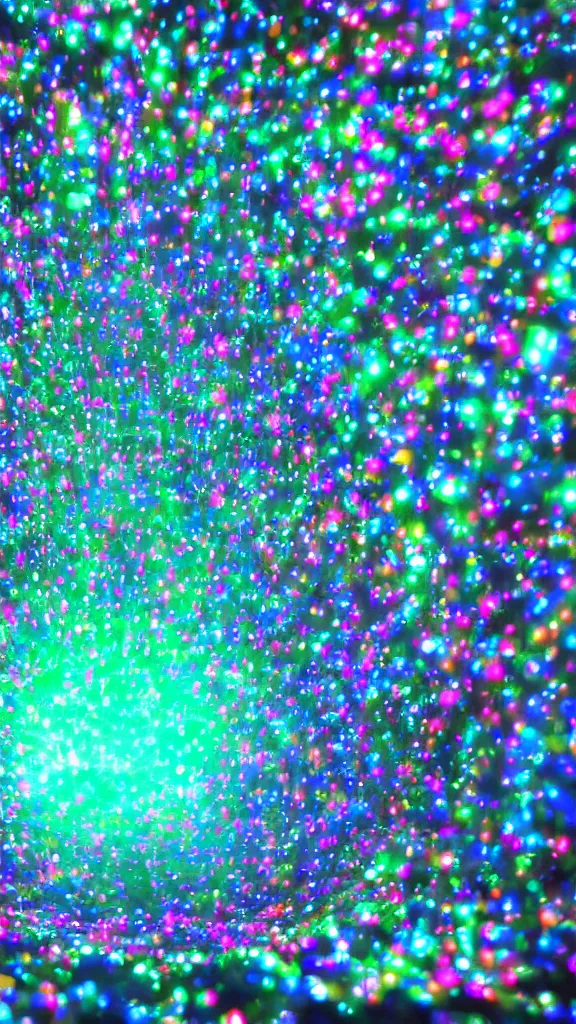 Image similar to popworld 3 d y 2 k quantum computing and sparkles, seapunk