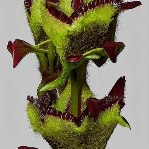 Prompt: a new species of carnivorous plant