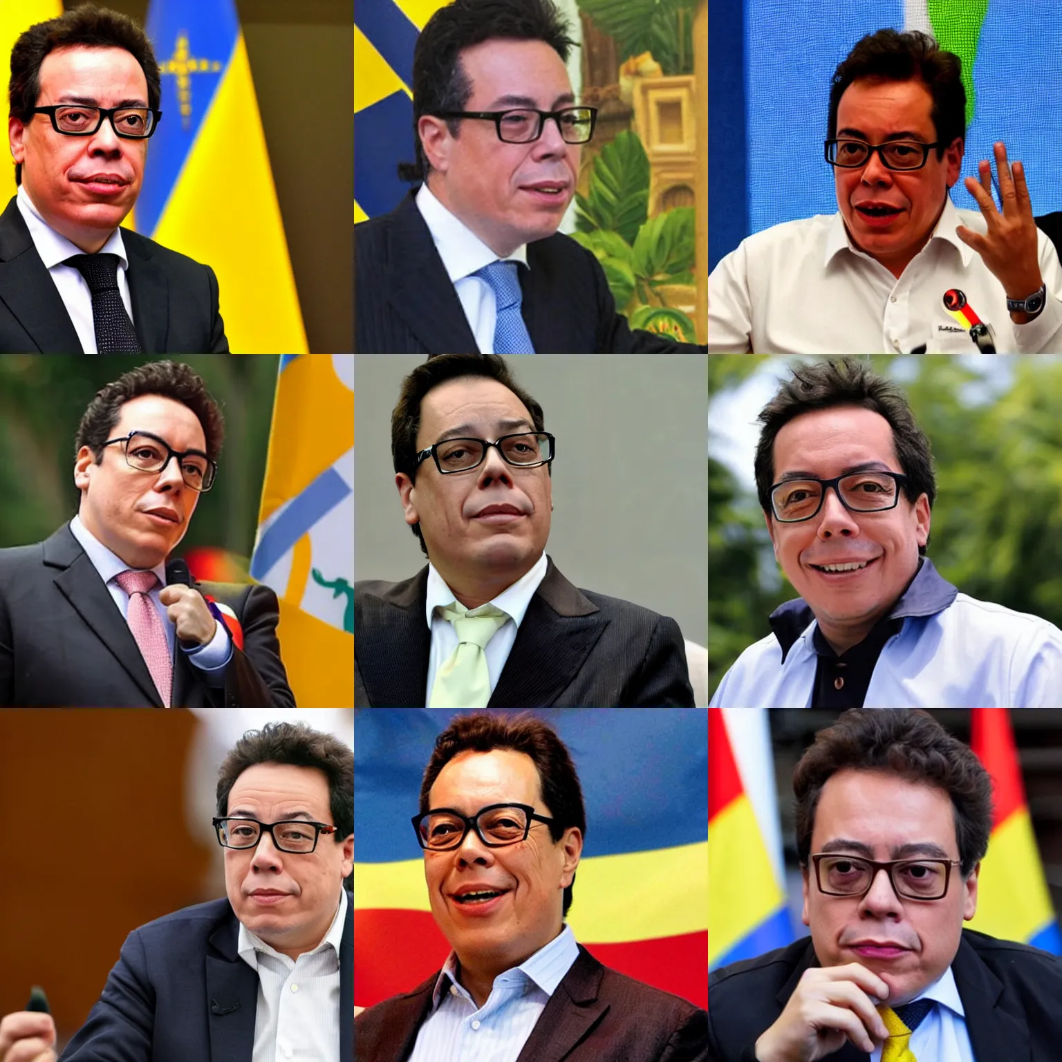 Prompt: Gustavo Petro, President of Colombia