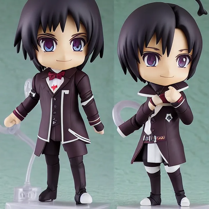 Image similar to sebastian pinera, an anime nendoroid of sebastian pinera, figurine, detailed product photo