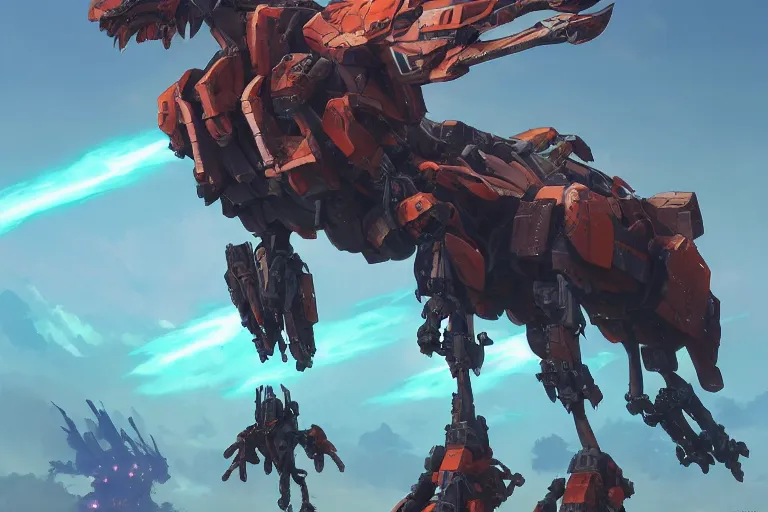 Image similar to stormbird machine mecha animal beast robot of horizon forbidden west horizon zero dawn bioluminiscence, behance hd by jesper ejsing, by rhads, makoto shinkai and lois van baarle, ilya kuvshinov, rossdraws global illumination