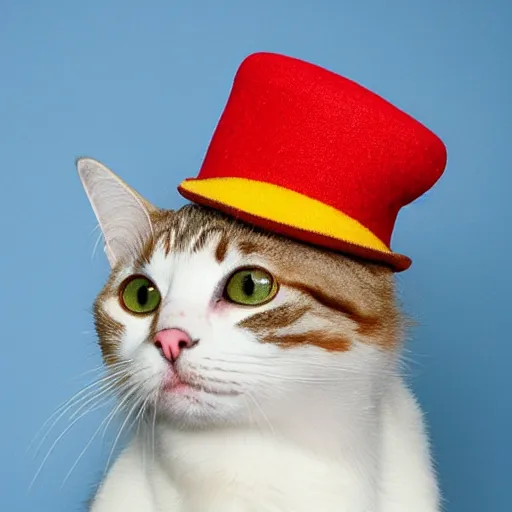 Prompt: cat with a hat