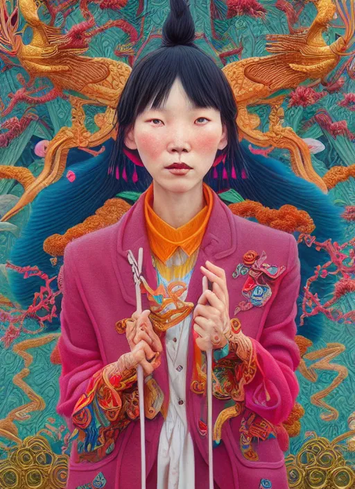 Image similar to yunnan people : : by martine johanna and simon stalenhag and chie yoshii and casey weldon and wlop : : ornate, dynamic, particulate, rich colors, intricate, elegant, highly detailed, centered, artstation, smooth, sharp focus, octane render, 8 k